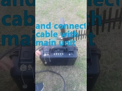 軍事用ハンドヘルドドローン ジャマー 方向性 1人操作